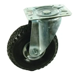 Klar til afsendelse | Tente Drejehjul med Pneumatisk Dæk Ø260x85mm