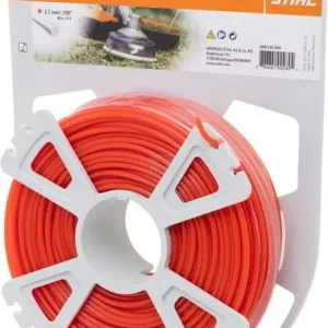 Kun denne uge - Stihl Trimmersnøre Rund Ø 2,7 mm x 65 m Rød