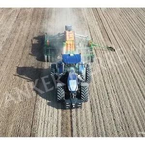 Kundernes valg | Plakat - New Holland traktor med Amazone såmaskine
