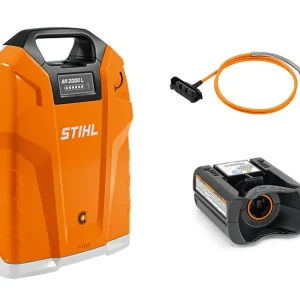 Sidste chance - Stihl AR 2000 L Batteri m/ Tilslutningsledning og Adapter
