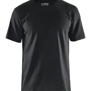 Blåkläder Bomulds T-shirt Sort | Hurtig forsendelse