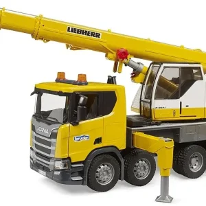 Outlet - Bruder Scania Super 560R Liebherr Kranbil