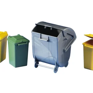 Tilbud - Bruder 02607 legetøjs affaldscontainere 1 stor + 3 små containere