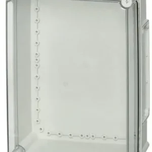Fibox Kasse EKPE 180 T, transparent låg, 380x280x180 mm, IP67 - Topkvalitet