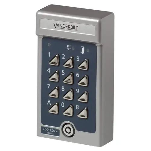 Acre Security Kodelås V44 Duo 10-35V metal 2 døre - Køb i dag