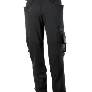 Ny vare | Mascot Advanced bukser med knælommer 17079 stretch sort 82C68
