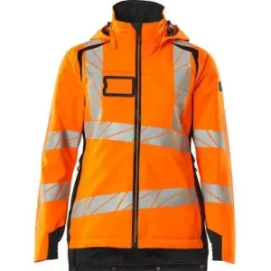Anbefalet valg - Mascot Vinterjakke 19045 Dame Hi-Vis Orange/Mørk marine L