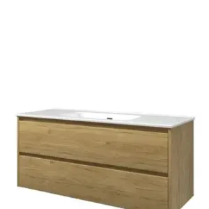 Hurtig afsendelse | Sanibell Proline møbelsæt 120x46 cm grebsfri ideal eg