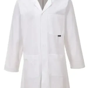 Hurtig levering - Portwest Kittel C851 WHR, 100% bomuld, hvid, størrelse 2XL