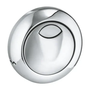 GROHE trykknap 2-skyl pneumatisk krom diameter 48 mm - Mest solgt