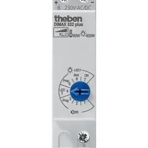 Theben KNX universal lysdæmper DIN-skinne 230V 400W RLC - Ny på lager