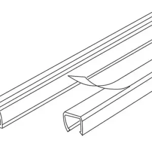 Bestseller | Hermann Kleinhuis Minikanal LC 45 for Ø4-5,5 hvid 2,5M