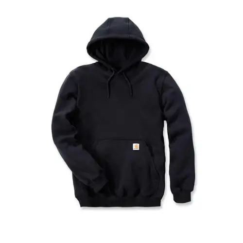 Carhartt K121 Hættetrøje, sort, str. M, bomuld/polyester | Skarp pris