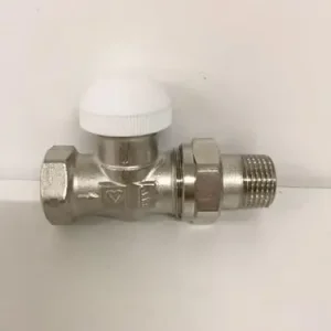 Herz TS-90 ligeløbende radiatorventil 1/2" forniklet messing | God pris