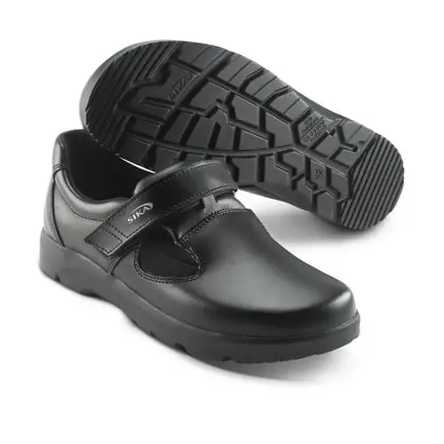 Anbefalet valg - Sika Sandal 173110 Optimax sort størrelse 41 Velcro O1 SRA