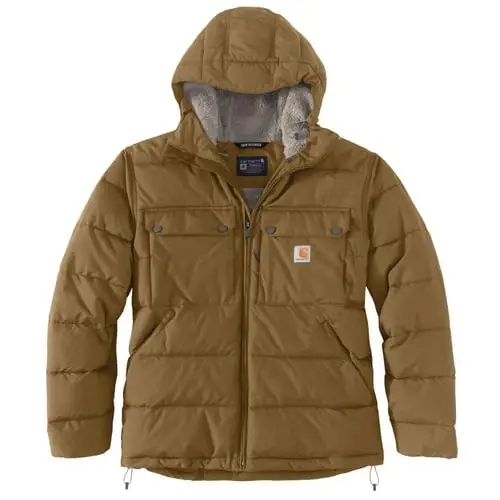 Carhartt Jakke 105474 brun 2XL, vandafvisende/vindstopper - Netop kommet