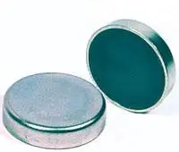 Eclipse Pottemagnet diameter 10mm 0,4kg flad forzinket | Begrænset antal