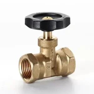 Netop kommet | EV Metalværk Nåleventil 1/4" muffe/muffe til oliefyr