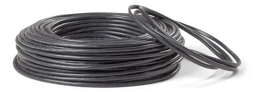 Bedst sælgende - Heatcom Skærmet varmekabel 7mm 30W/m 8,5m til ind/ud brug