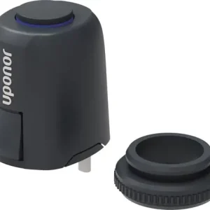 Kan købes nu | Uponor telestat Vario S 230V, termoelektrisk til gulvvarme, grå