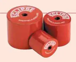 Eclipse Pottemagnet Ø27x25 M6 AlNiCo rød, alu-ring, maks. 220C | Særpris