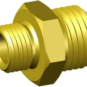 Populært produkt - EV Metalværk Brystnippel F klemring 5X8mm X 1/8X1/4 messing