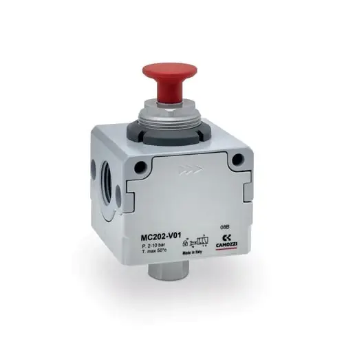 Camozzi Automation Aflåselig afspærringsventil MC202-V01 G 1/2" | Særtilbud