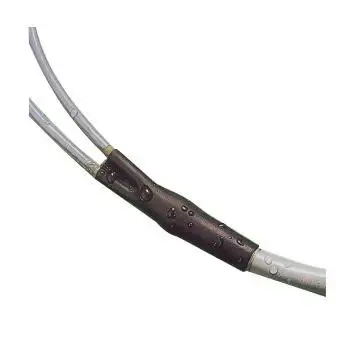 3M Krympeflex ETW-803 med lim, sort, dia. 12/4 mm, 3:1, 1 m - Kan bestilles