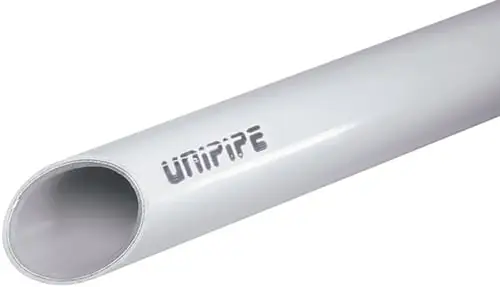 Fordelagtig pris | Uponor Uni Pipe MLC-rør Alupex hvid 63x6 mm 5m til vand & varme