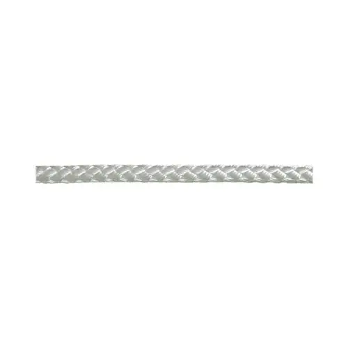 Bestil direkte | G. Funder Nylon flettet reb 4mm 220m, hvid, 350kg brudstyrke