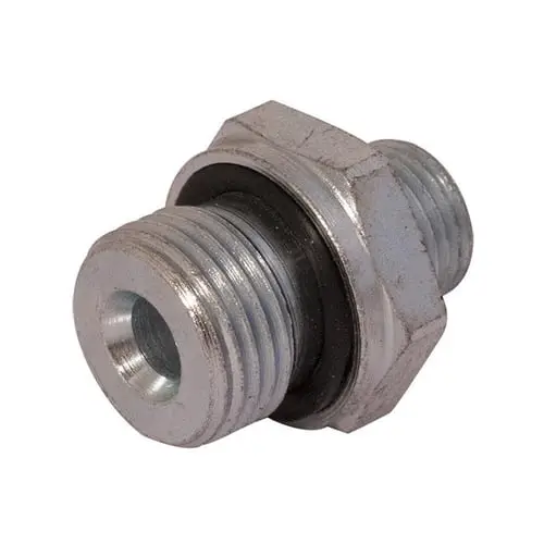 {brand} 24° Lige indskruning 10L, 1/4" BSPP, NBR pakning - Superpris