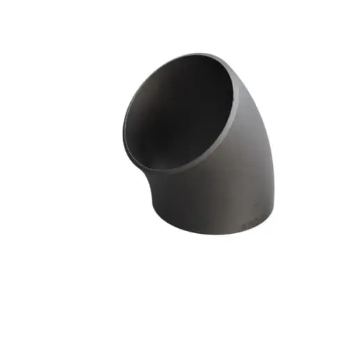 Direkte fra producenten - Indura Bøjning 45° P235GH 3D 114,3x3,6 mm Sort EN10253