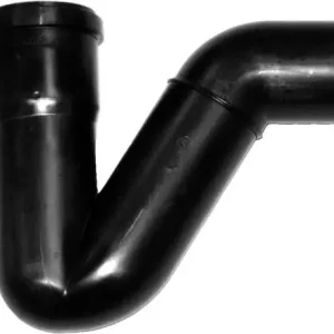 Kun i dag - Purus MaxiFlex Vandlås P 110 mm 87,5° sort PP VA-godk.