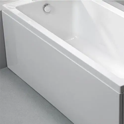 Spar mere - Strømberg Quantum frontpanel 1800x540mm hvid sanitetsakryl