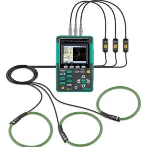 Kyoritsu 6315, 3-faset elforsyningsanalysator, 3x1000A flex | Klar til afsendelse