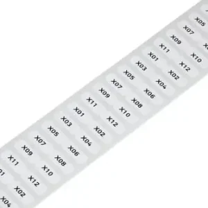 Ekspreslevering - Wago 210 Labels, 6x15 mm, gul, permanent klæbemiddel