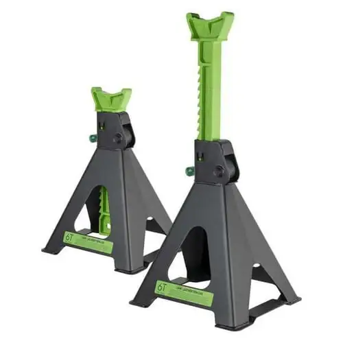 JBM Løftebukke 6 ton, 2 stk, justerbar højde 370-610mm | Bestil nemt