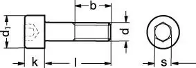 Favorit blandt kunder - Cylinderhovedskrue M16x80 syrefast A4 kvalitet 80 ISO 4762
