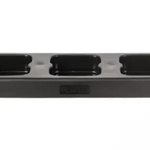 Brand Style base til affaldsspand 20L, 3 spande, sort 720mm - Topkvalitet