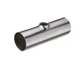 Anbefalet valg - Lemvigh-Müller T-stykke DIN reduktion 316L satin 129/76,1