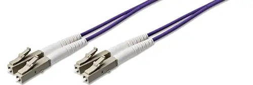 BBT Fiberoptic OM4 Duplex Patchkabel LC/PC-SC/PC 25M Lilla - Populært valg