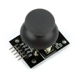 Stærkt tilbud - Joystick KY-023 med knap, 2-akset, 10kΩ potentiometre, 0-5V - TIPA