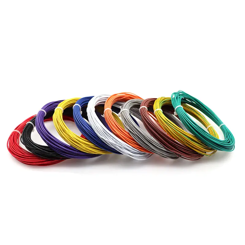 Monteringsledning UL1007 20AWG 10m – sort (fortinnet kobber, fleksibel) | Hurtig forsendelse