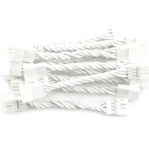 PH2.0-4P Female/Female Jumper Cable - 5cm (10-Pack) - Kundernes favoritter