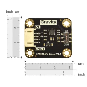 Anbefalet valg | UV Light Sensor LTR390 - High Sensitivity, 280-430nm, I2C/UART