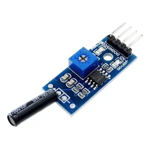 Særtilbud | Vibrationssensor modul SW1801P TIPA - LM393, AO/DO, justerbar følsomhed, 3.3-5V